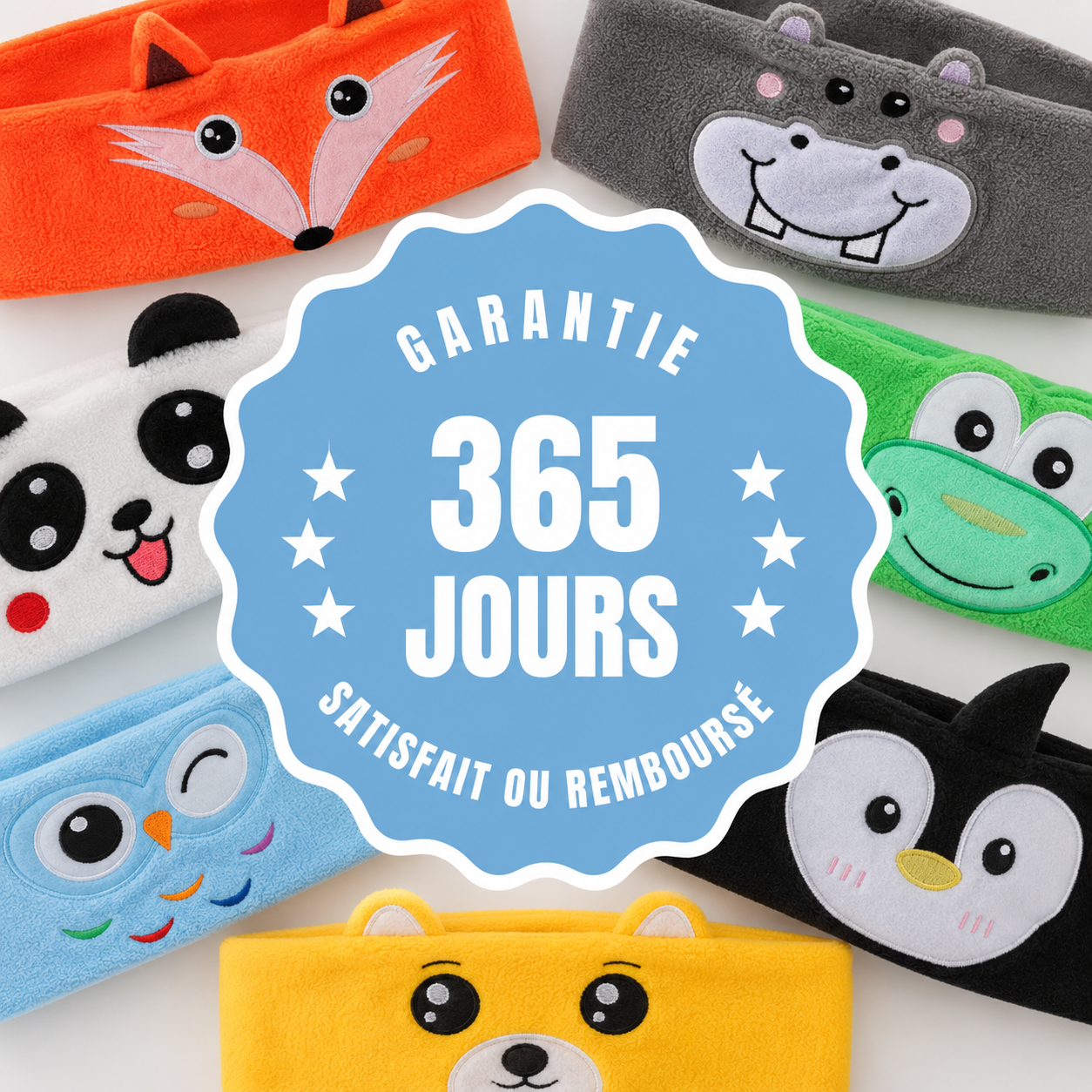 Garantie satisfait ou remboursé pendant 1 an